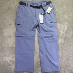 NEW Arctix Men's Cliff Convertible Trail Pant,Slate Blue, Large / 28" Inseam